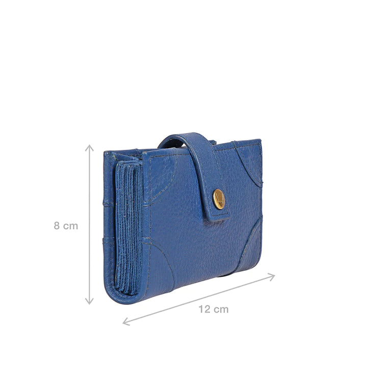 Blue Leather Men's Bi-Fold Wallet | Stylish Soweto Bi-Fold Wallet