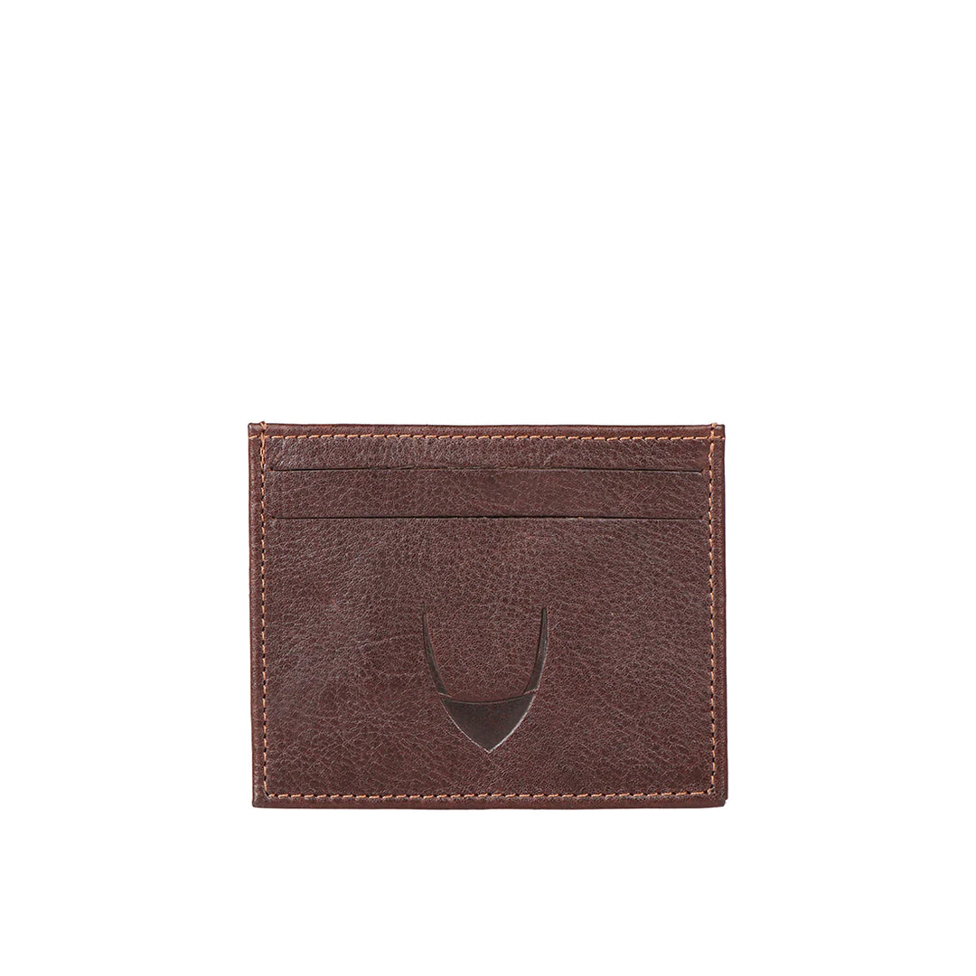 Men's Brown Leather Bi-fold Wallet | Premium Embossed Bi-Fold Wallet