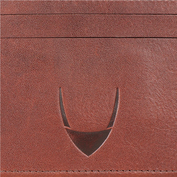 Men's Brown Leather Bi-fold Wallet | Premium Embossed Bi-Fold Wallet