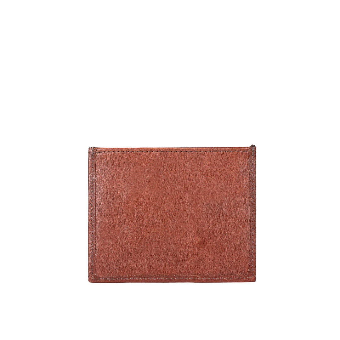 Men's Brown Leather Bi-fold Wallet | Premium Embossed Bi-Fold Wallet