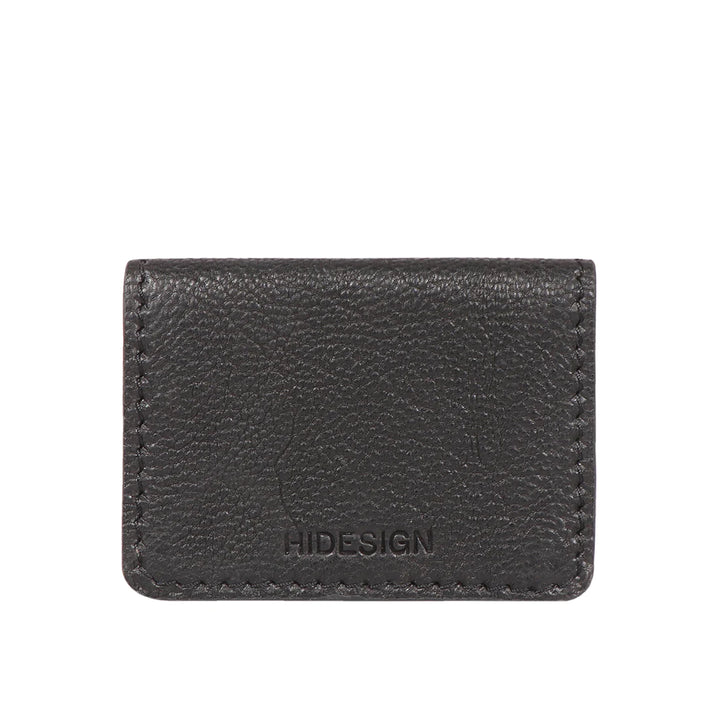 Mens Black Leather Card Holder | Everyday Essentials Card Holder