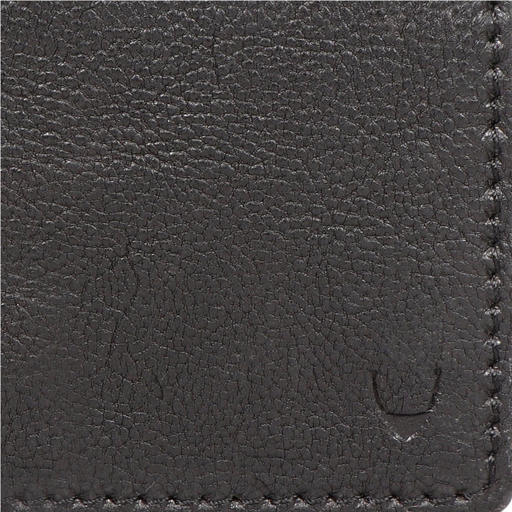 Men's Black Leather Bi-Fold Wallet | Signature Craft Bi-Fold Wallet