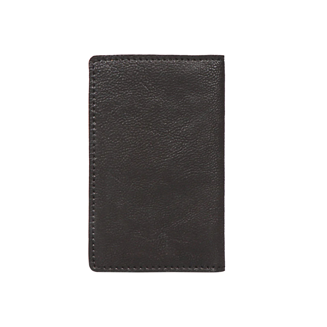 Black Leather Passport Holder for Men | Travel Companion Passport Holder