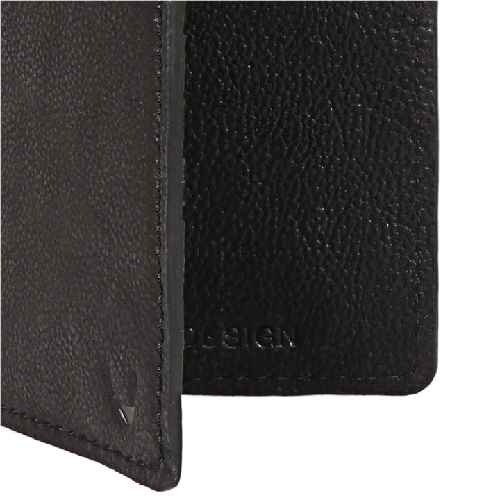 Black Leather Passport Holder for Men | Travel Companion Passport Holder